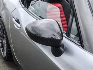 Fiat 124 Abarth Mirror Caps