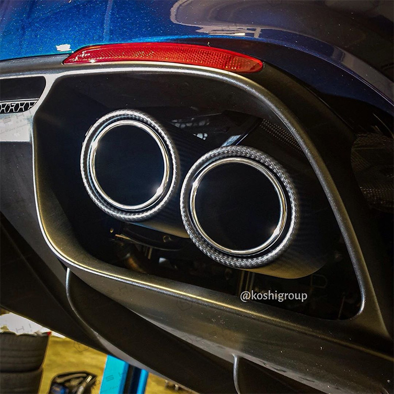Alfa Romeo Giulia QV Stelvio QV Exhaust Pipes