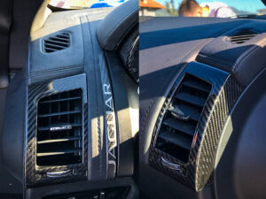 Jaguar F-Type Air Vent Covers