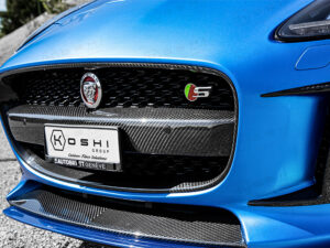 Jaguar F-Type radiator grille surround center cover