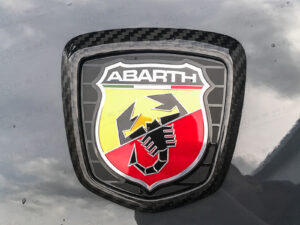 Abarth Fiat 500/595 Rear Logo Frame