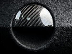 Abarth Fiat 500/595 Glove Box Door Handle Cover