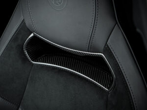 Alfa Romeo Giulia QV Sparco Seats Headreast Insert Cover