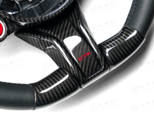 Giulia QV / Stelvio QV Lower Steering Wheel Decal Trim Cover – 2020-ongoing