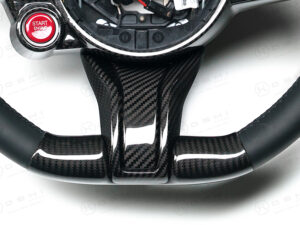 Giulia QV / Stelvio QV Lower Steering Wheel Spoke Trim Cover – 2020-ongoing