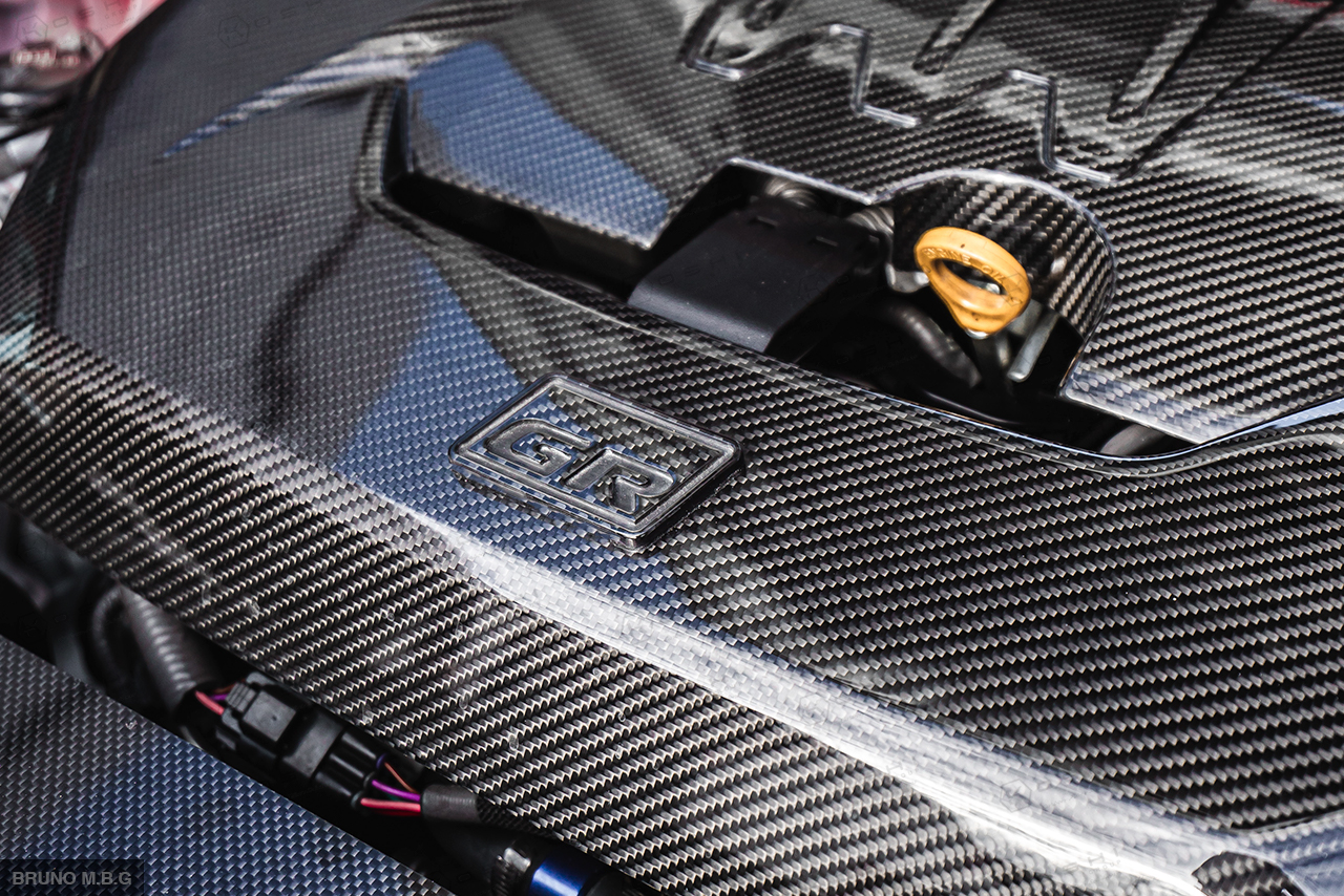 Carbon Fiber Toyota GR Yaris Engine Cover | Koshi Group L.L.C.