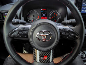 Toyota GR Yaris Lower Part Steering Wheel Cover