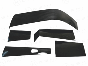 Carbon Fiber Mercury V10 Outboard Cowling Accent Panel KIT