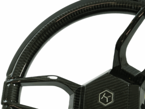 Carbon Fiber 3-Spoke Steering Wheel ROUND – KOSHI Design