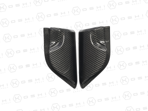 Ford Raptor Carbon Fiber Door Mirror Triangle Trim / Inner Mirror Cover Trim