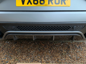 Alfa Romeo Stelvio QV Diffuser