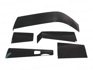 Carbon Fiber Mercury V10 Outboard Cowling Accent Panel KIT (400R, 350)