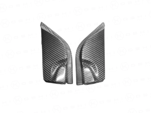 Ford Raptor Carbon Fiber Door Mirror Triangle Trim / Inner Mirror Cover Trim