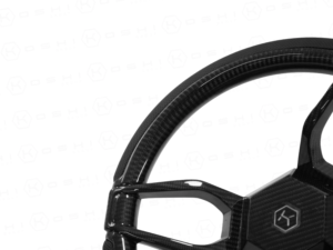 Carbon Fiber 3-Spoke Steering Wheel ROUND – KOSHI Design