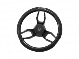 Carbon Fiber 3-Spoke Steering Wheel ROUND – KOSHI Design